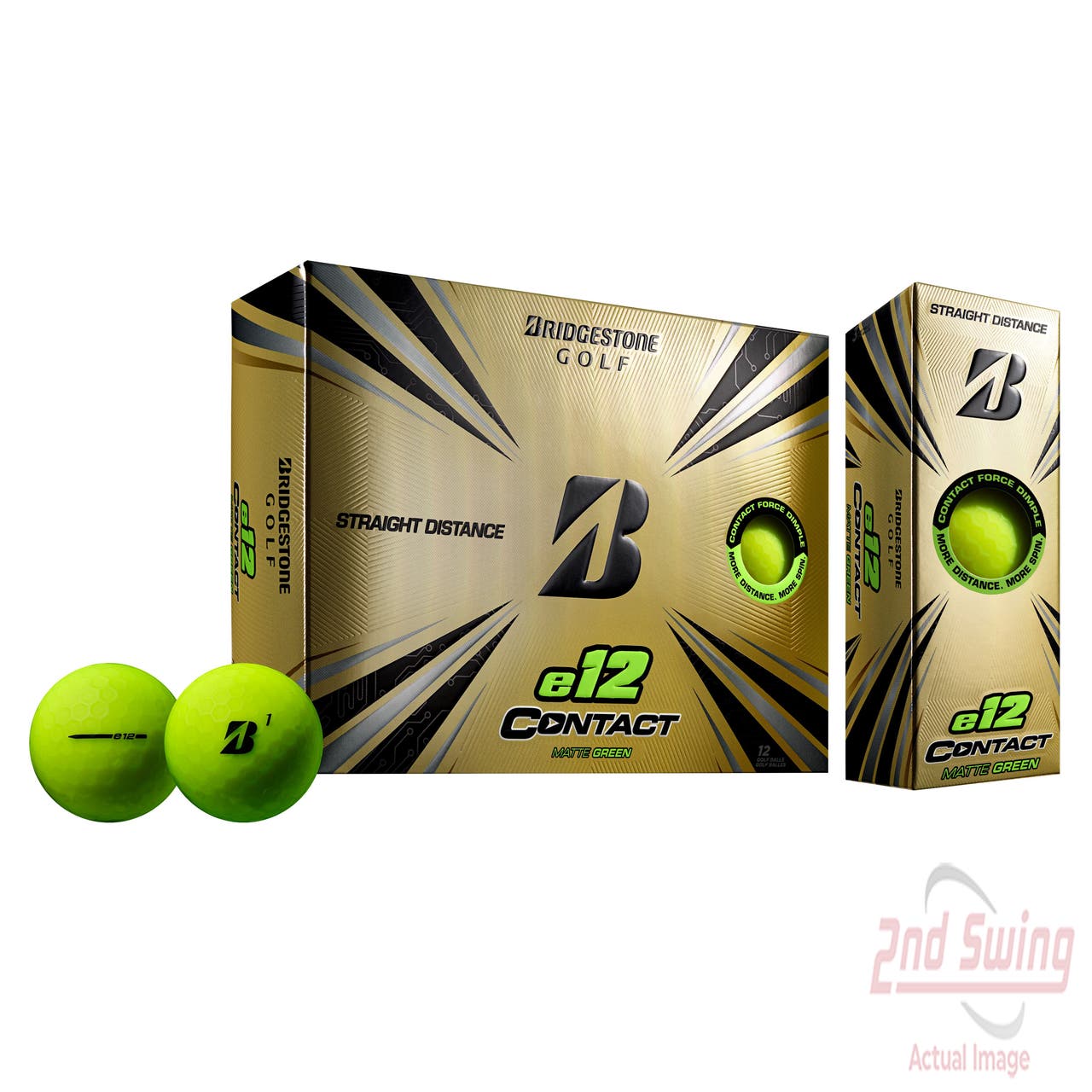Bridgestone e12 Contact Green Golf Balls
